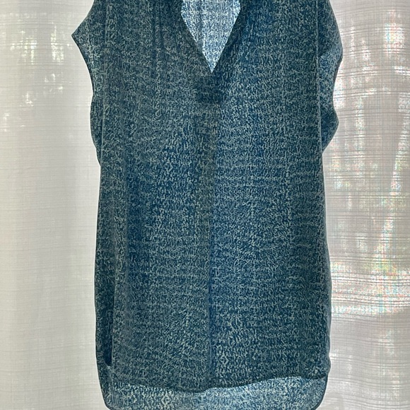 Vince Blue Shift Dress - Picture 10 of 11